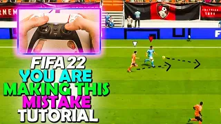 AVOID this COMMON MISTAKE in FIFA 22 | TAKING a TOUCH when ON GOAL in FIFA 22 | FIFA 22 TUTORIAL