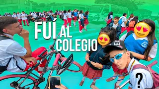 FUÍ POR MIS AMIGOS AL COLEGIO EN BICICLETAS DE STUNT✅