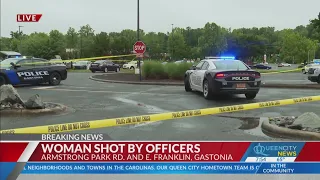 Woman shot by officers outside Gastonia Walmart: PD