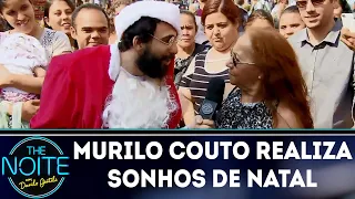 Murilo Couto realiza sonhos de natal | The Noite (17/12/18)