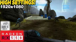 Halo Reach RX 550 - 1080p High,