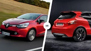 Renault Clio RS Trophy vs Peugeot 208 GTi Sport 2017