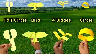 best 4 flying helicopter toy, paper best 4 toy plane, new flying paper helicopter plane, bird plane