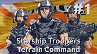 Starship Troopers: Terrain Command - FULL Gameplay Part 1 - Battle of Klendathu