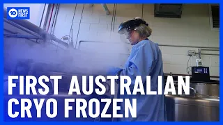 Australia’s First Cryonics Facility Freezes First Body | 10 News First