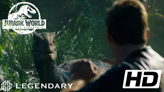 Jurassic world Fallen kingdom (2018) FULL HD 1080p - Owen finds blue scene Legendary movie clips