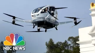 World’s First Passenger Drone Unveiled In China | NBC News