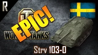 ► World of Tanks - Epic Games: Strv 103 0 [13 kills, 6678 dmg]