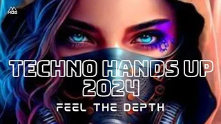 TECHNO HANDS UP 2024｜ #10  🎧 EDM Best Music Mix 🎧 Best Remixes of Popular Songs 🎧 Best EDM Party 🔥