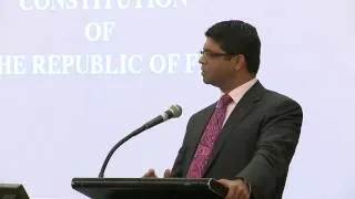 Fijian Attorney General Aiyaz Sayed-Khaiyum addresses CPA Congress 2013. Part 9 of 9.