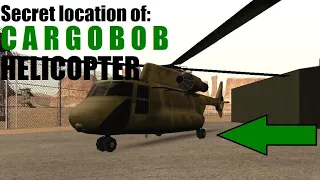 Secret helicopter location in GTA San Andreas