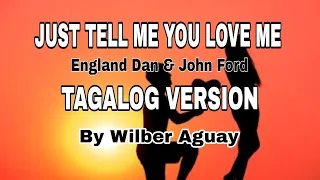 Just tell me you love me by England Dan & John Ford Coley (Tagalog Version by Wilber Aguay