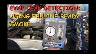 EVAP Leak Checking : Using A Redline Ready Smoke