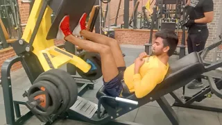 leg workout Vishal pandey