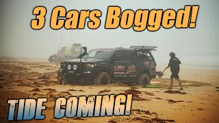 Beach BOGGED | 4x4 Race Against Tide