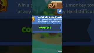 All For One and One For One Achievement | BTD6