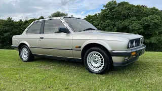 1985 BMW E30 Coupe 320i Automatic for sale @davidgoldingcars