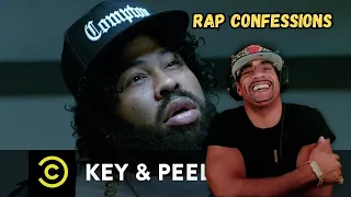 Key & Peele - Rap Album Confessions | REACTION ...THIS A MUST WATCH!!!!!