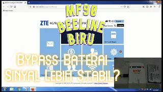 MF90 Beeline Biru | Bypass Baterai, Bisa Downgrade