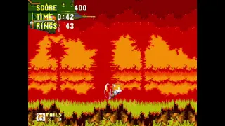 Sonic 3 & Knuckles - Angel Island 2 Glitchless Tails: 1:17 (Speed Run)