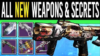 Destiny 2: SECRET WEAPONS & RECLUSE RETURNS? - NEW Update Weapons are JUICY! (ALL Guns & Perk Rolls)