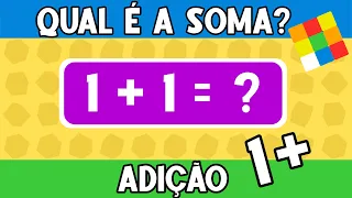 QUAL É A SOMA? Consegue ser rápido? Pratique a tabuada de adição!