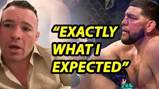 Colby Covington on Nick Diaz's loss❌ to Robbie Lawler