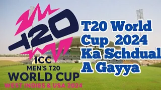 T20 World Cup 2024 ka Schedule A gya | Shoaib Hassan