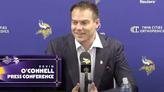 Kevin O'Connell Talks About Drafting J.J. McCarthy & Dallas Turner In Round 1 of The 2024 NFL Draft