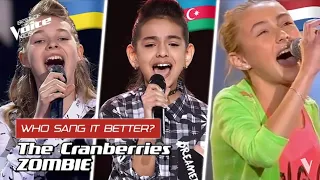 Who Sang The Cranberries' "Zombie" BETTER!? The Voice Kids 2020