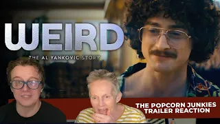 WEIRD - The Al Yankovic Story (Official Teaser Trailer) The POPCORN JUNKIES Reaction