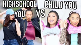 High School You VS Child You | Jeanine Amapola & MyLifeAsEva