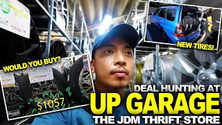 Deal Hunting At A Car Parts Thrift Store in Japan (UP GARAGE) + New Track Tires For The STi Daily!
