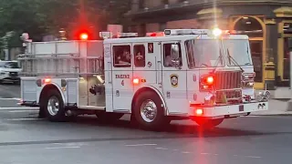 New Haven CT Fire Department ⭐️BRAND NEW ENGINE 4 ⭐️ Responding