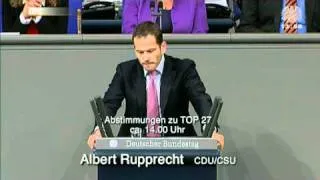 Rupprecht, Albert (CDU/CSU) - Bundestag 20.1.11 - Fachkräftemangel
