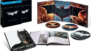 Blu-ray трилогия "Бэтмен Темный рыцарь" Коллекционное издание / The Dark Knight collector's edition