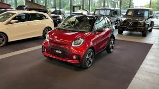 17883 smart smart EQ fortwo cabrio carmine red 22kW Exclusiv