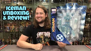 Iceman Marvel Select Unboxing & Review!