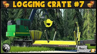 🧰 Logging Crate #7 🧰 ✔ Farming Simulator 2019 ✔ FDR Logging