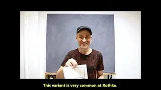 Paint like Rothko - online class, with English subtitles.