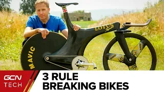 3 World Record Breaking Bikes - So Fast They Were Banned!