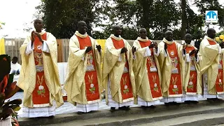 Messe du centenaire de Kindamba et ordinations presbytérales