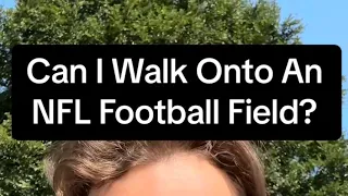 I Try To Walk On The Chicago Bear’s Field