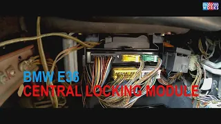 BMW E36 Central Locking Module Error