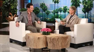 Benedict Cumberbatch and Ellen