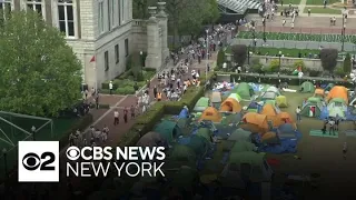 Columbia University begins suspending students refusing to leave encampment