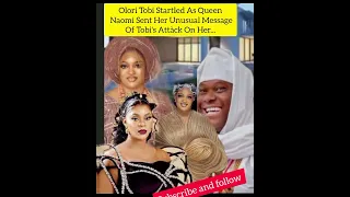 Olori Tobi Startled As Queen Naomi Sent Her Unusual Message Of Tobi's Attàck On Her...