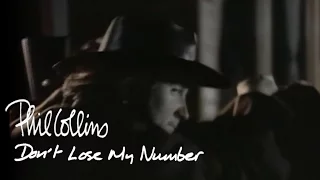 Phil Collins - Don't Lose My Number (Official Music Video)