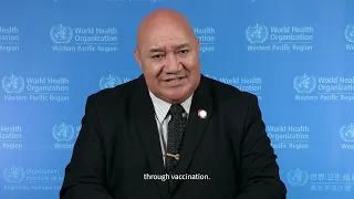 Message on World Immunization Week 2024 from WHO Regional Director Dr Saia Ma'u Piukala