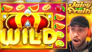 CHASING MAX WINS PAYS OFF!!!?? INSANE JUICY FRUITS SESSION